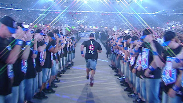 John Cena w 10 najlepszych wejściach na WrestleManii