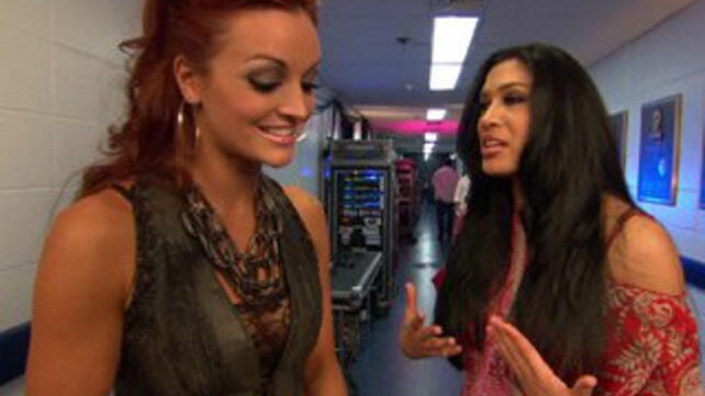 WWEcom SmackDown Maria and Melina discuss Maria's relationship with Dolph
