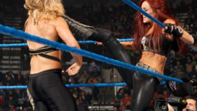 WWEcom SmackDown Maria vs Beth Phoenix
