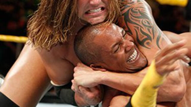 WWEcom WWE NXT Byron Saxton vs Lucky Cannon