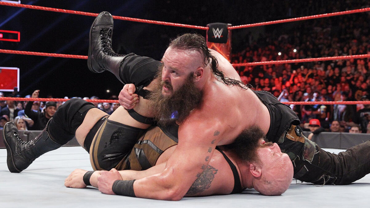 For a second straight week, Strowman has devoured one of WWE's most battle-tested giants.