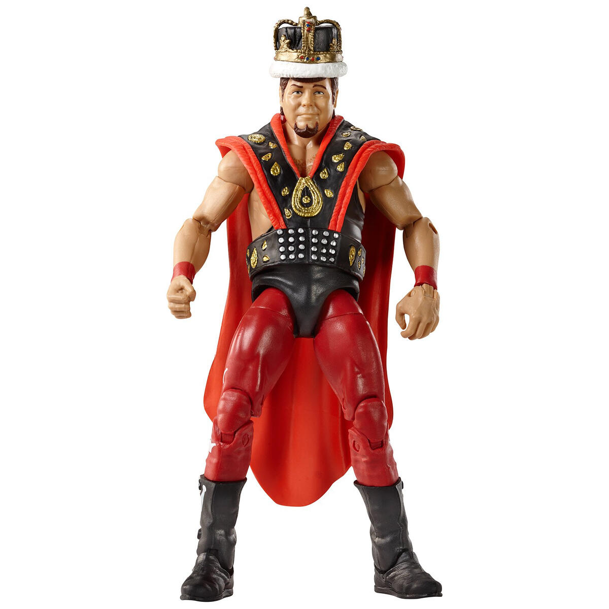 Jerry "The King" Lawler, complete with detailed crown and entrance attire (WWE Hall of Fame Class of 2007)