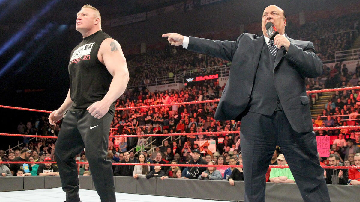 Heyman says his client will walk out of WrestleMania with the Universal Championship.