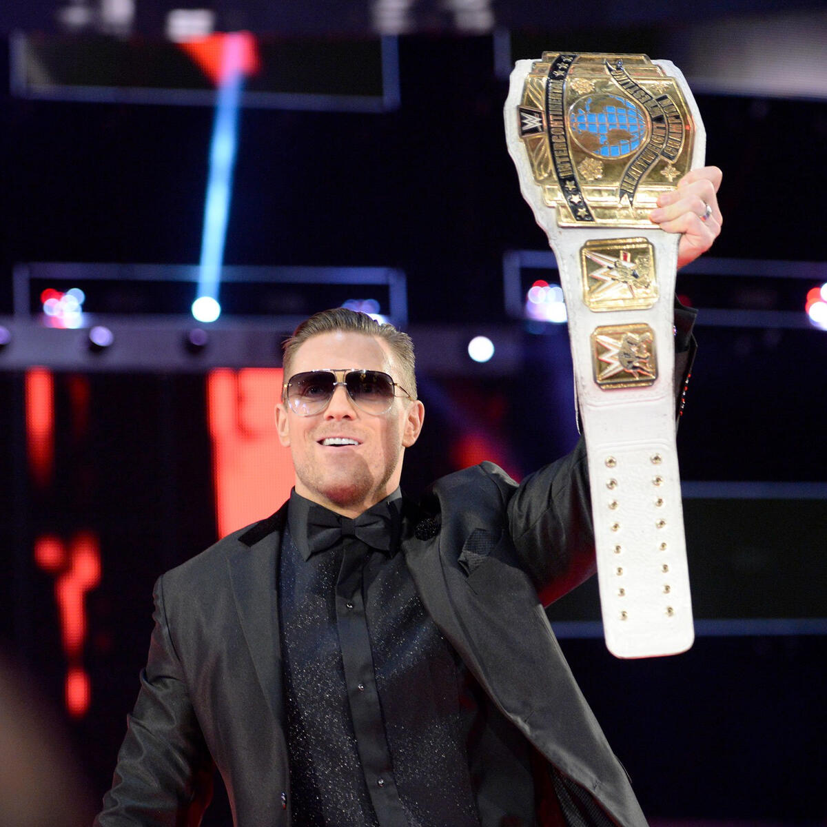 ... and the man who just won the Intercontinental Championship for the seventh time, The Miz.