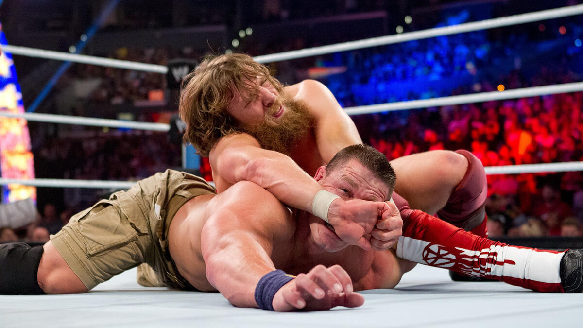 John Cena. Daniel Bryan defeated John Cena at SummerSlam 2013.