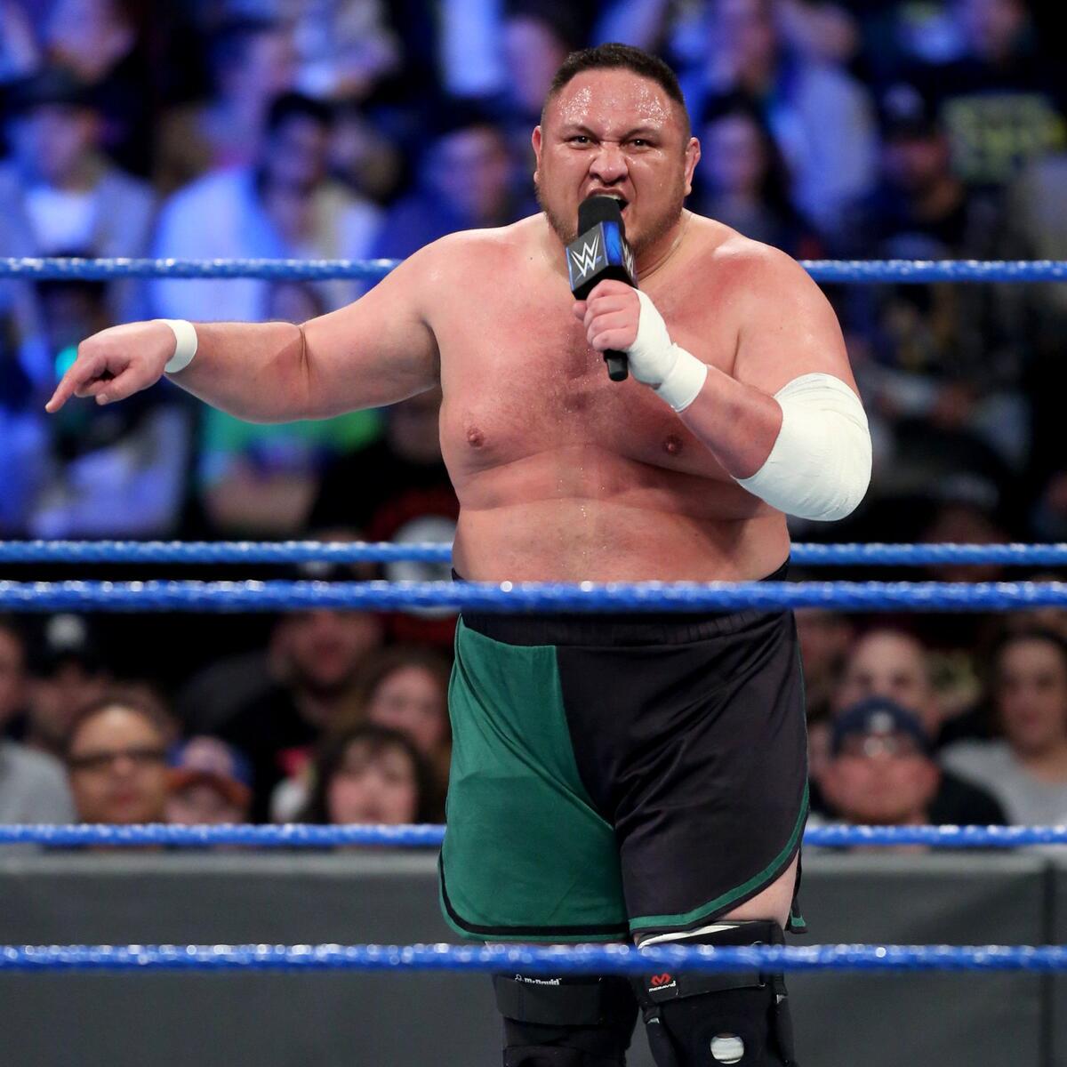 Samoa Joe says Team Blue seems more like âThe Land of Handoutsâ because SmackDown LIVE has been coddled.