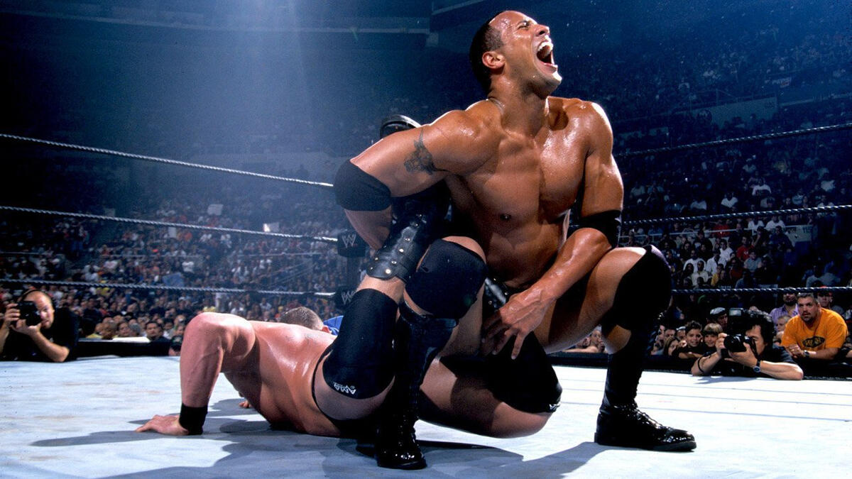 The Rock and Brock Lesnar warred over the WWE Undisputed Championship, with Lesnar coming out on top.