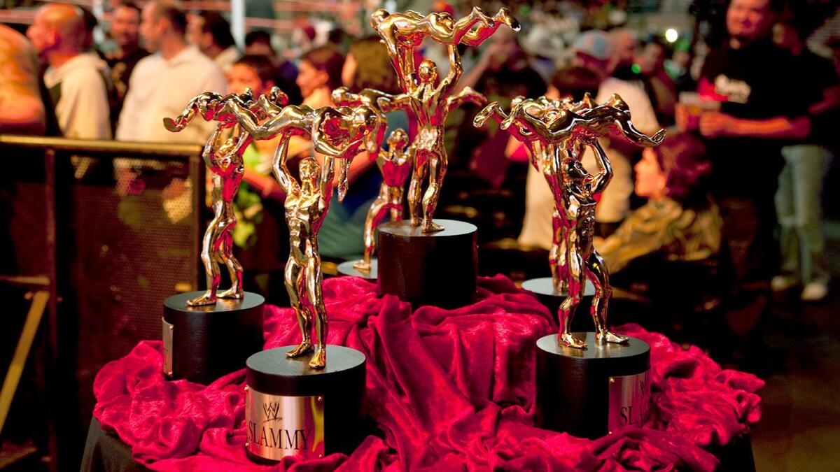 Since 1986, WWEâs Slammy Awards has given trophies to winners in categories like âBest Buns.â