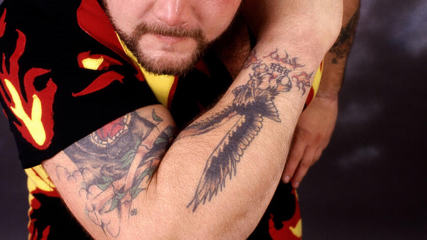 Фотосет: 50 крутейших татуировок в истории WWE