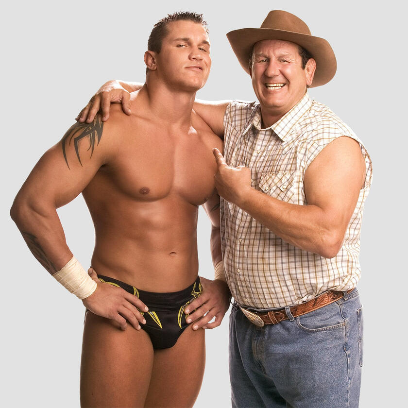 Фотосет: Звёзды WWE и их отцы
