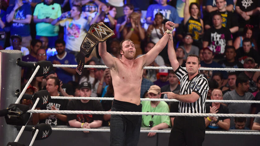 Despite Dolph Ziggler's best efforts, Dean Ambrose retains the WWE World Championship.
