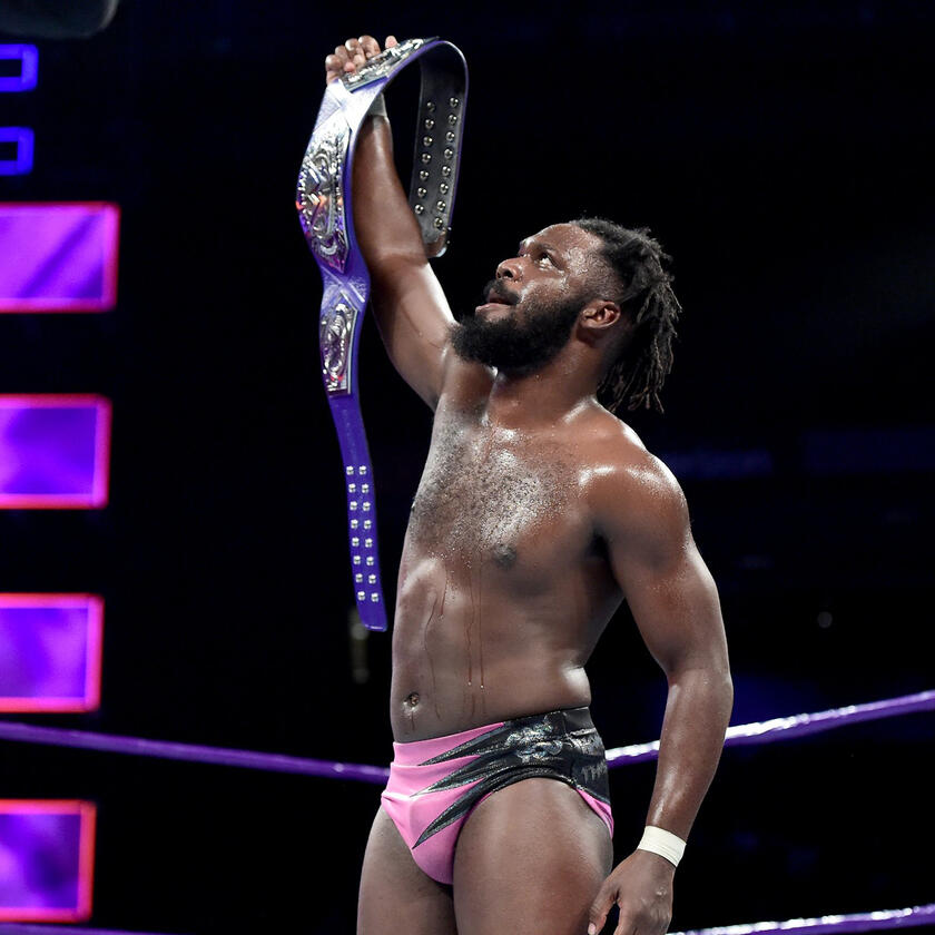 Rich Swann defeated The Brian Kendrick to win his first WWE Cruiserweight Championship.