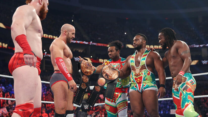 Cesaro & Sheamus shock the WWE Universe and defeat The New Day.