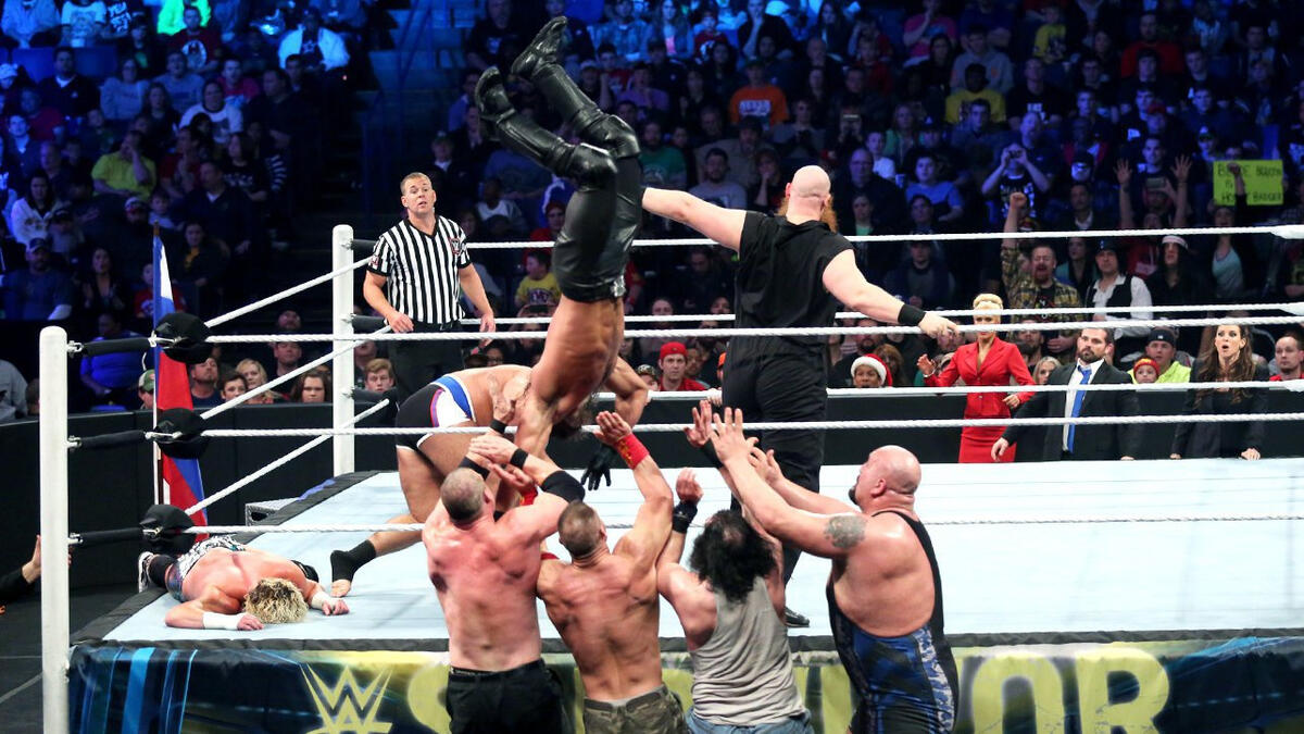 Team Cena Vs Team Authority Traditional Survivor Series Elimination