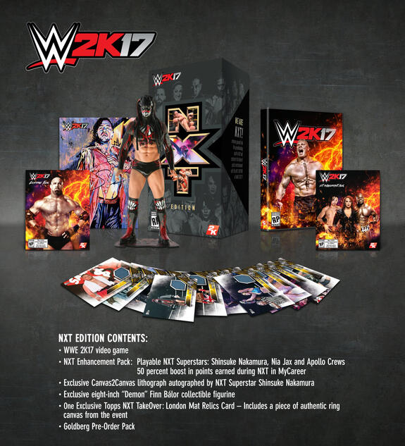 2K lança NXT Edition do WWE 2K17