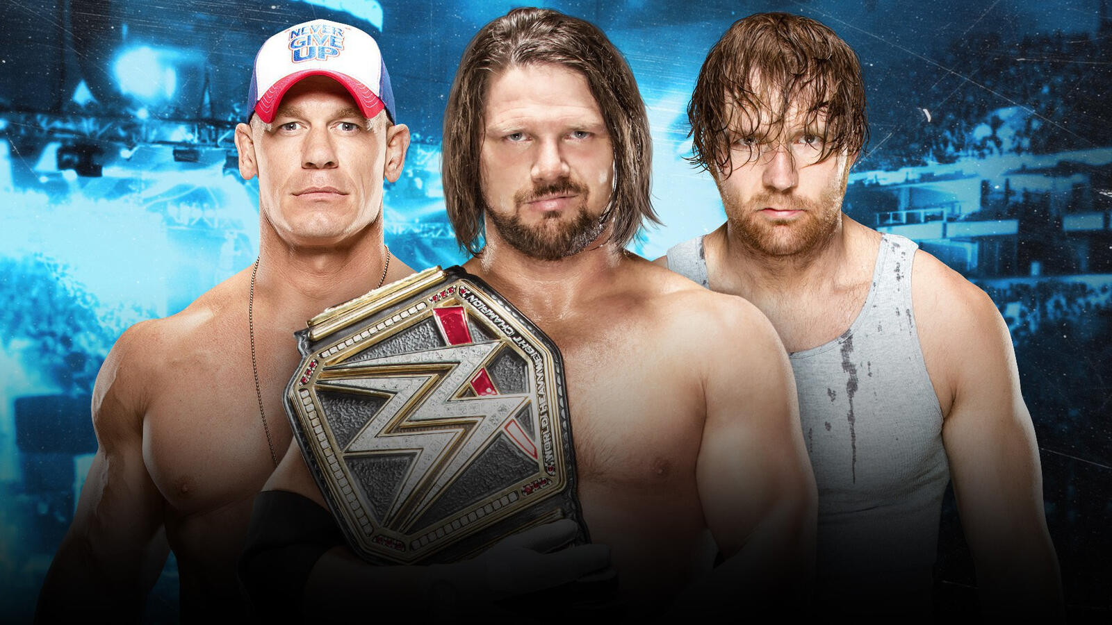 Image result for Styles v Cena v Ambrose pic