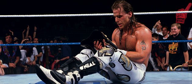 HBK wins WWE Title