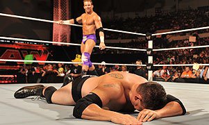 Zack Ryder and Michael Cole