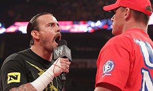 CM Punk and John Cena CM Punk and John Cena
