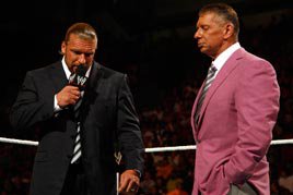 Triple H addresses Mr. McMahon on Raw