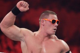 Cena fist pumps: Day After Raw