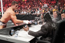 Cody Rhodes splashes Booker T