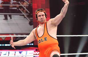 Michael Cole in his singlet