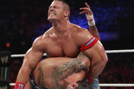 The WWE Universe thinks "Cena Sucks" because they believe he can't wrestle
