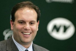 New York Jets General Manager Mike Tannenbaum
