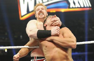 The mighty Sheamus powers his way to WrestleMania XXVIII