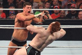 Cody Rhodes unmasks his true character against Sheamus on Raw SuperShow.