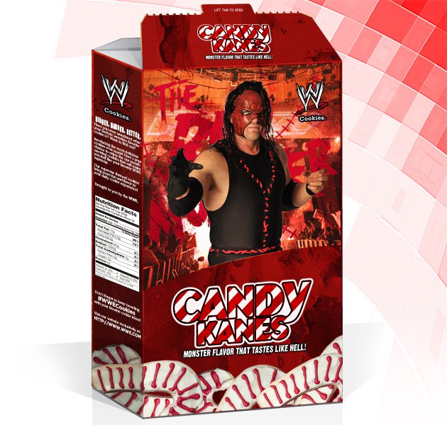 WWE Cookies: Candy Kanes