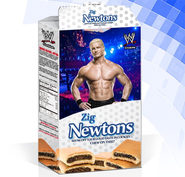 WWE Cookies: Zig Newtons