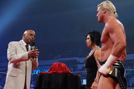 Theodore Long confronts Vickie Guerrero and Dolph Ziggler