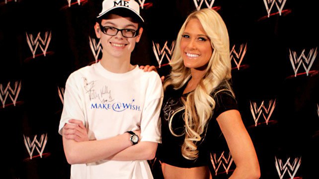BOSTON The stunning Kelly Kelly has brought smiles to millions of WWE 