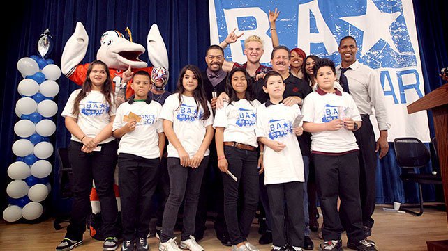WWE's be a STAR rally at Hialeah Middle School in Miami, 3/29/12