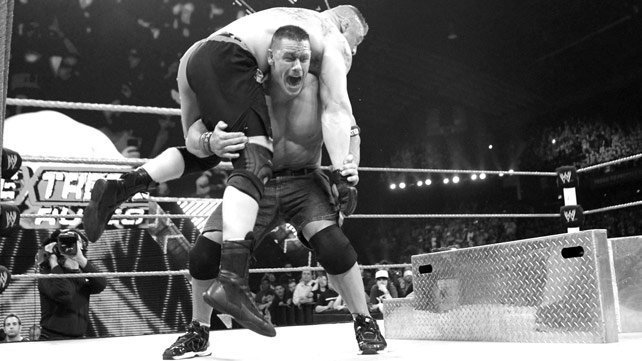 Brock Lesnar vs. John Cena Extreme Rules 2012 results