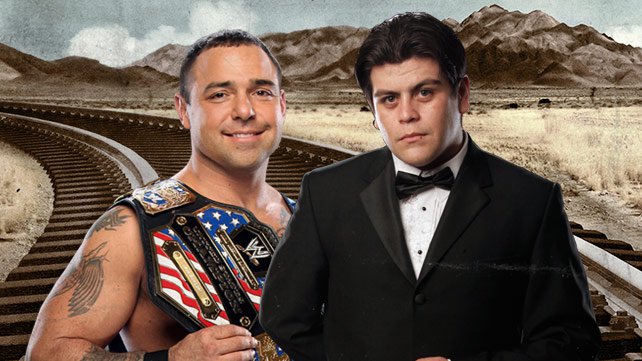 U.S. Champion Santino Marella battles thorn-in-his-side Ricardo Rodriguez at WWE No Way Out 2012.