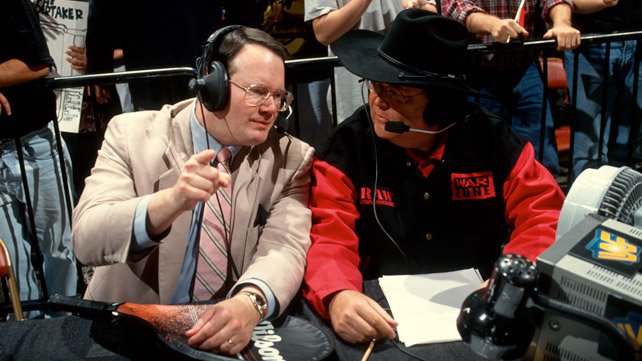 Jim Ross spent some time in the announce booth with Jim Cornette.