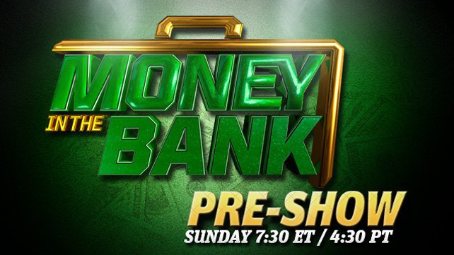 The Money in the Bank 2012 Pre-Show streams live on WWE.com, YouTube.com/WWE and Facebook.com Sunday, July 15, starting at 7:30 ET/4:30 PT!