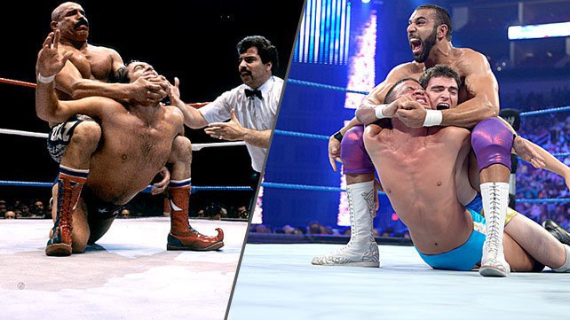  The Iron Sheik humbles Jinder Mahal over use of the Camel Clutch