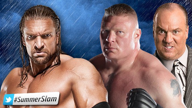 Triple H vs. Brock Lesnar