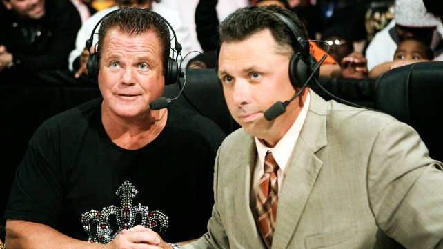 Jerry Lawler and Michael Cole