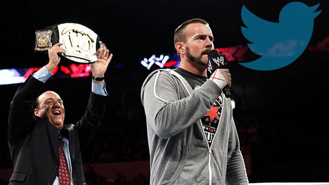 WWE Champion CM Punk and Paul Heyman