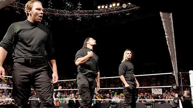 Dean Ambrose, Seth Rollins and Roman Reigns