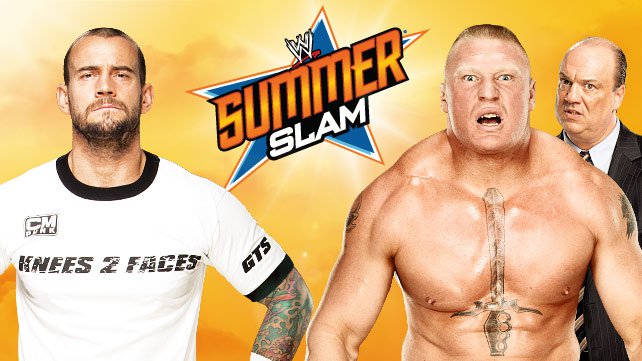 CM Punk faces Paul Heyman client Brock Lesnar at SummerSlam