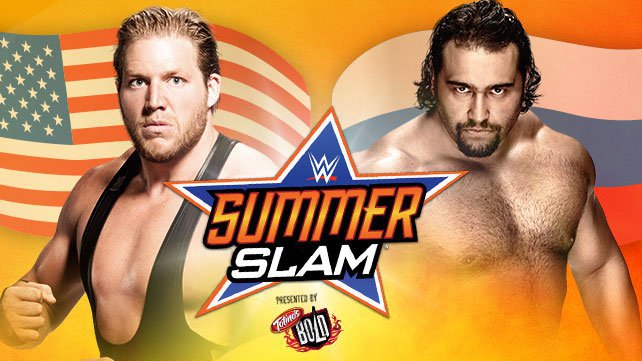 Jack Swagger takes on Rusev in a Flag Match at SummerSlam