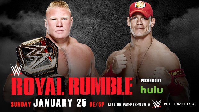 Брок Леснар будет защищать Чемпионство WWE на Royal Rumble