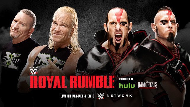 The New Age Outlaws vs. The Ascension at Royal Rumble 2015