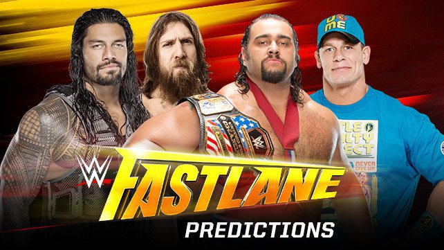 WWE Fastlane 2015 predictions